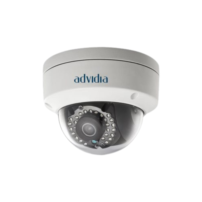 Advidia A-37-FW 3MP Fixed Wide Outdoor IR Vandal Dome Camera