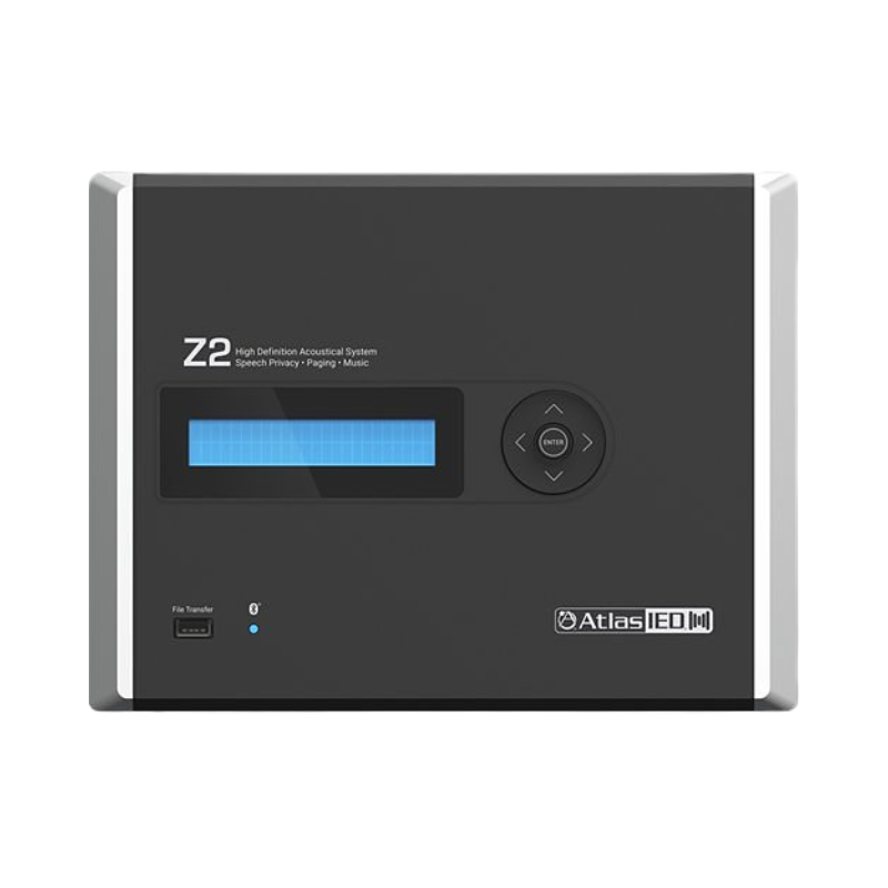 AtlasIED Z2-B 2-Zone Sound Masking Controller