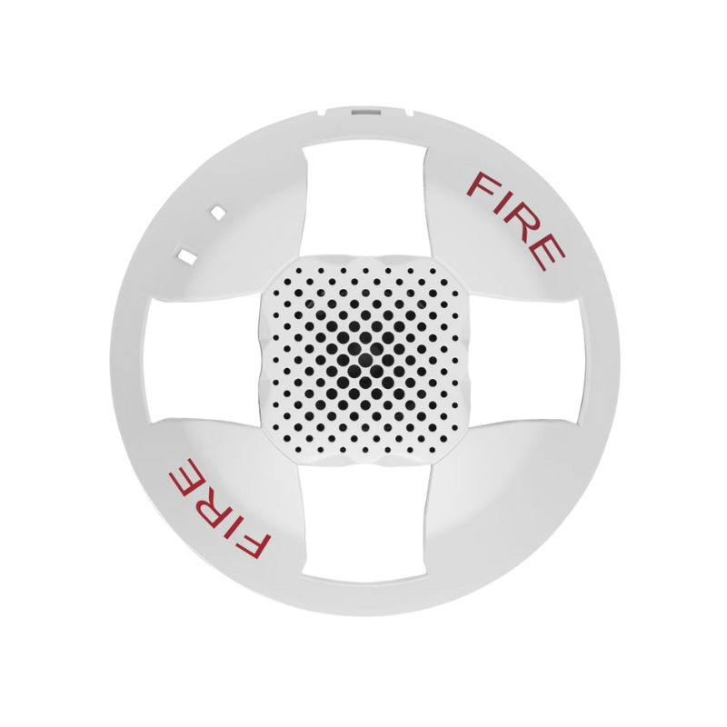 EST EGCAVWF Ceiling Horn Strobe (White, Fire Marked)