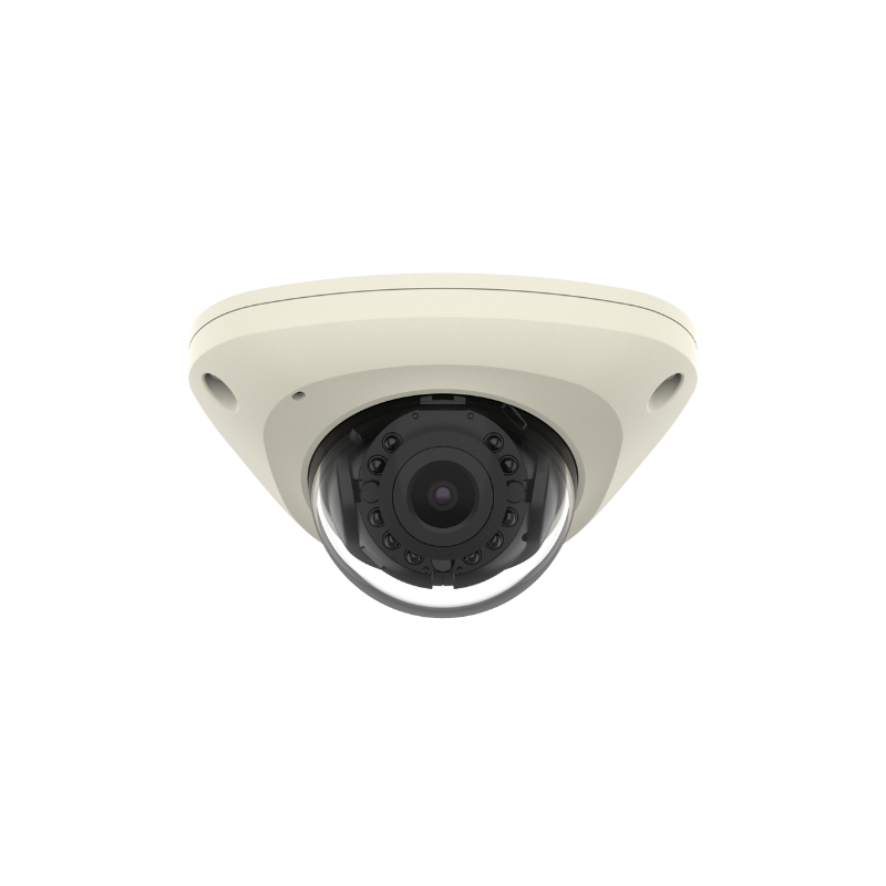 Hanwha Vision 2MP Vandal-Resistant Mobile Network IR Flat Dome