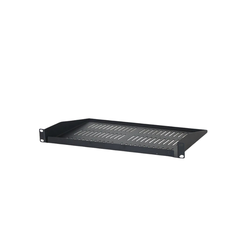 Quest 1U Single-Sided Vented Shelf 19”x15”