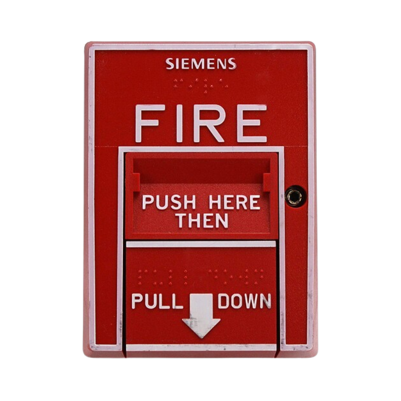 Siemens XMS-D Addressable Manual Pull Station (Dual-Action, Red)